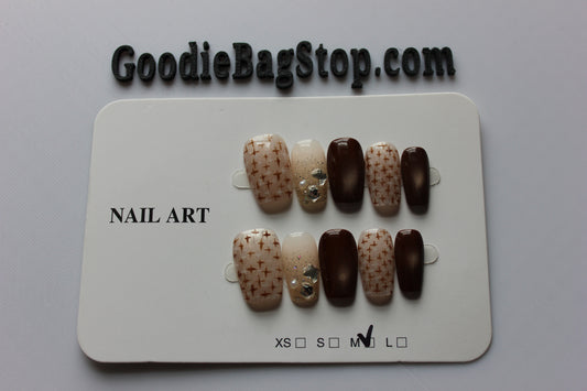 Designer Press On Nails