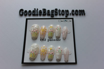 Designer Press On Nails